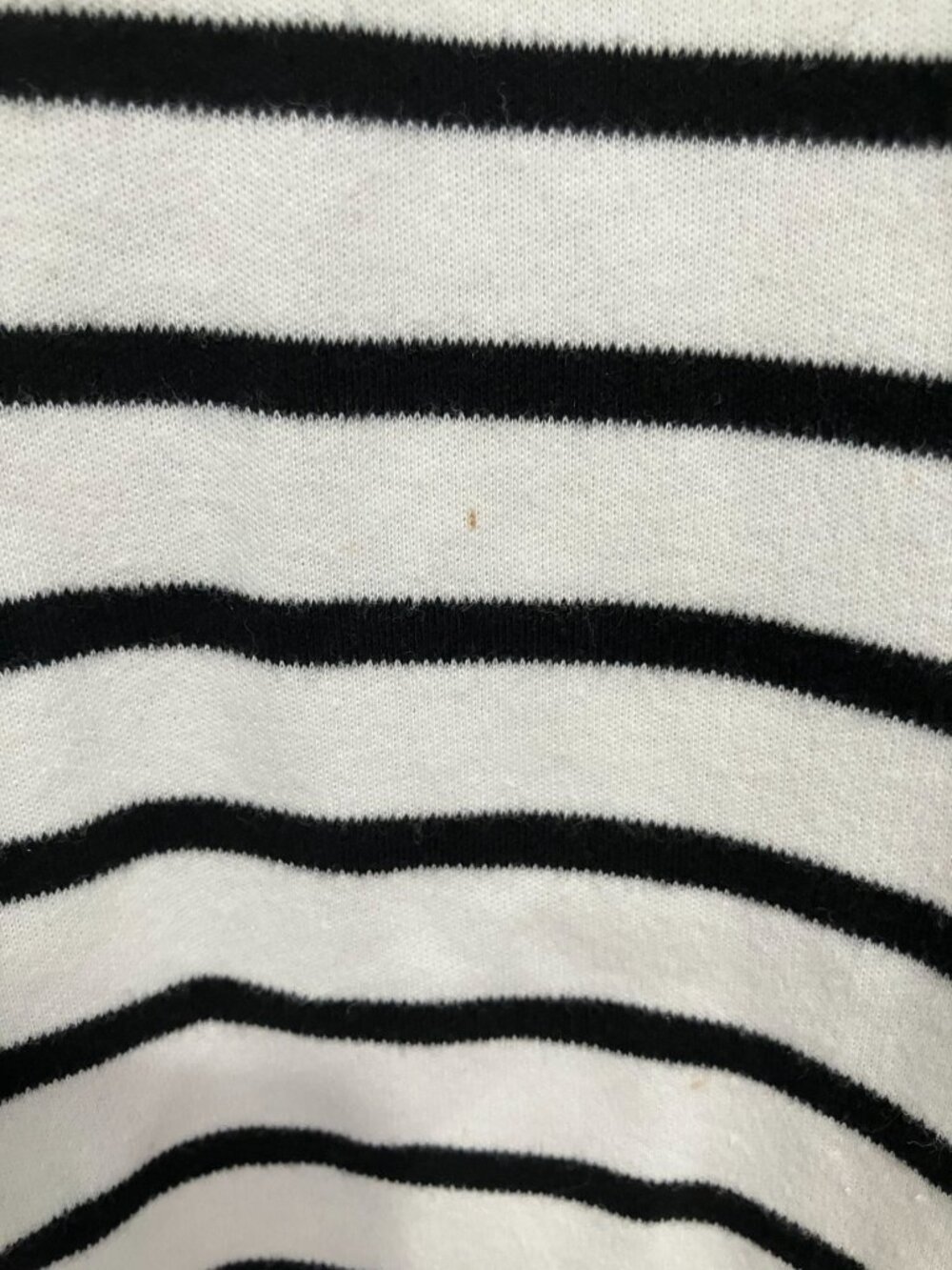 Quacker Factory Striped Nautical Top Pink Gold Sequin Anchor V-Neck Large - Picture 5 of 5